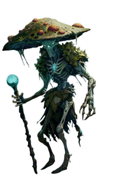 DND Mushroom Sorcerer (Wizard)