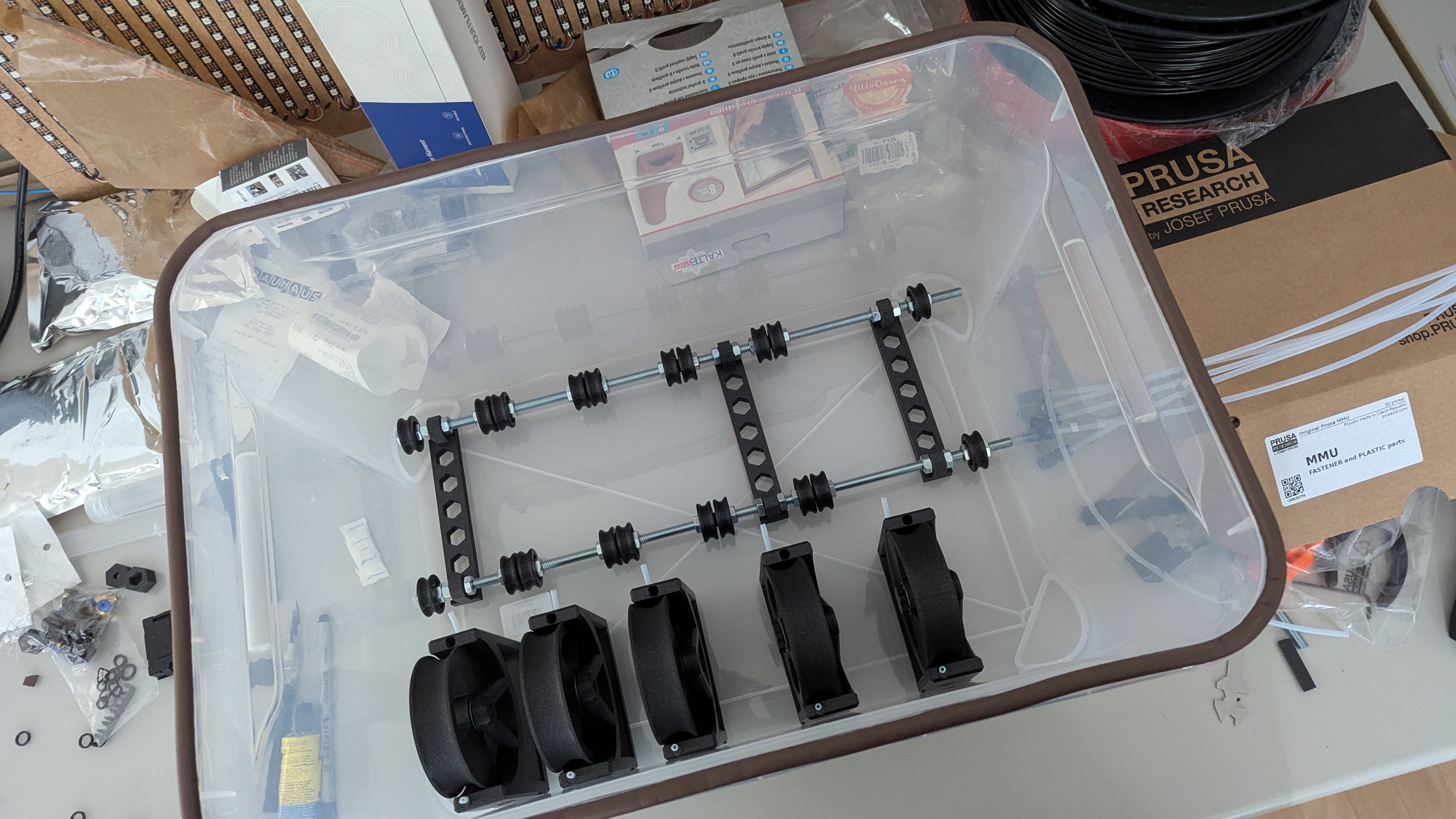 Regalux Clearbox Filament Drybox including MMU3 Buffer Solution