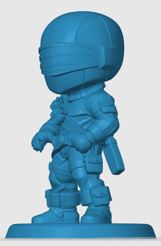 Snake Eyes Inspired Chibi — miniatura 4