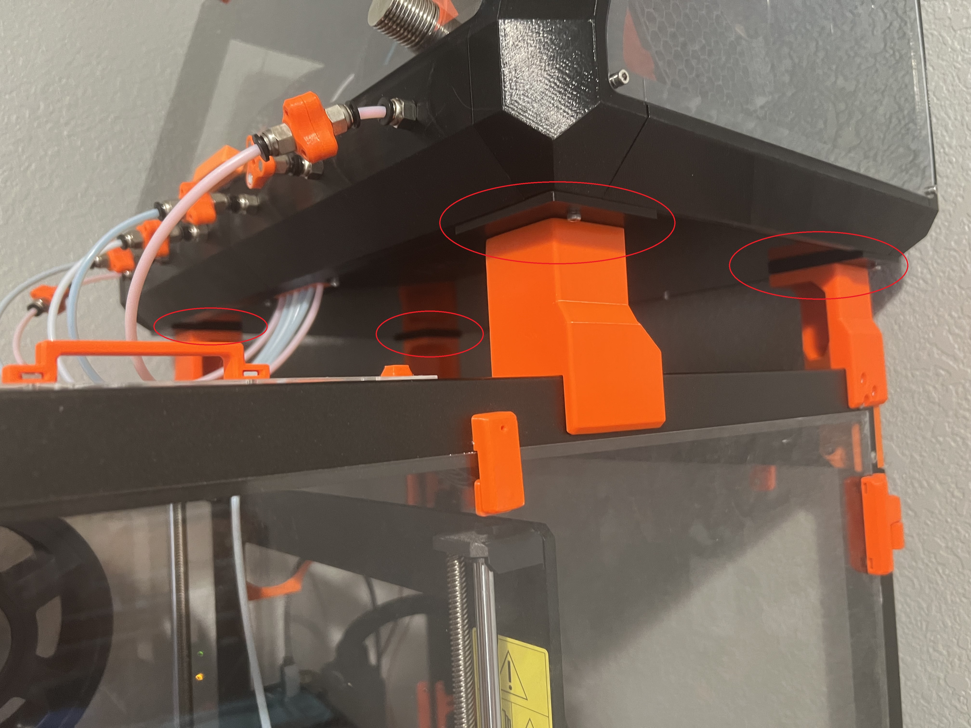 (Un)original Feet for PrusaBox Optional Spool Tank on Top Feet