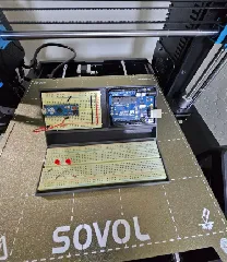 Elegoo Uno R3 Dual Breadboard station