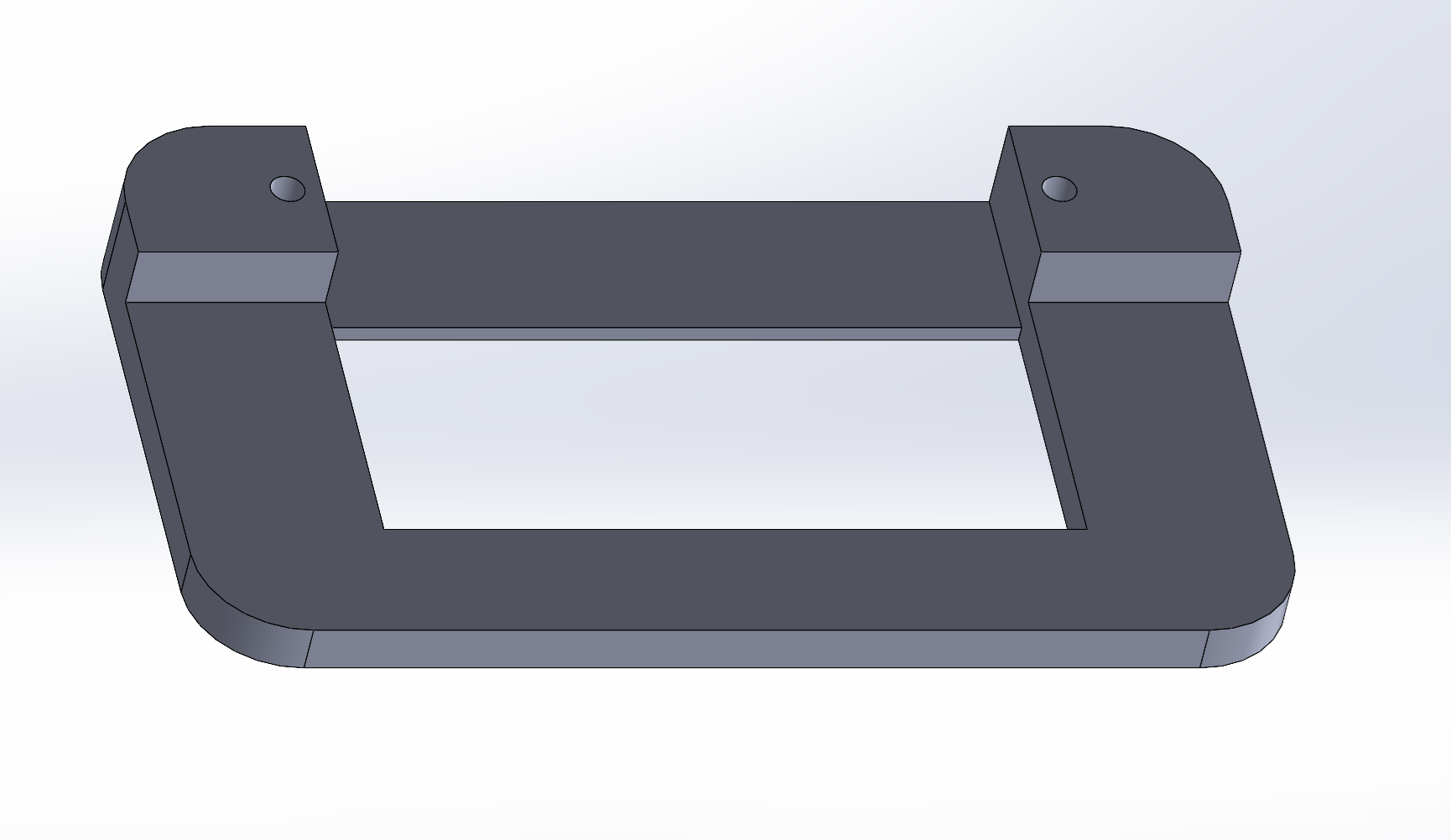 Minimalistic servo frame for KST X06H