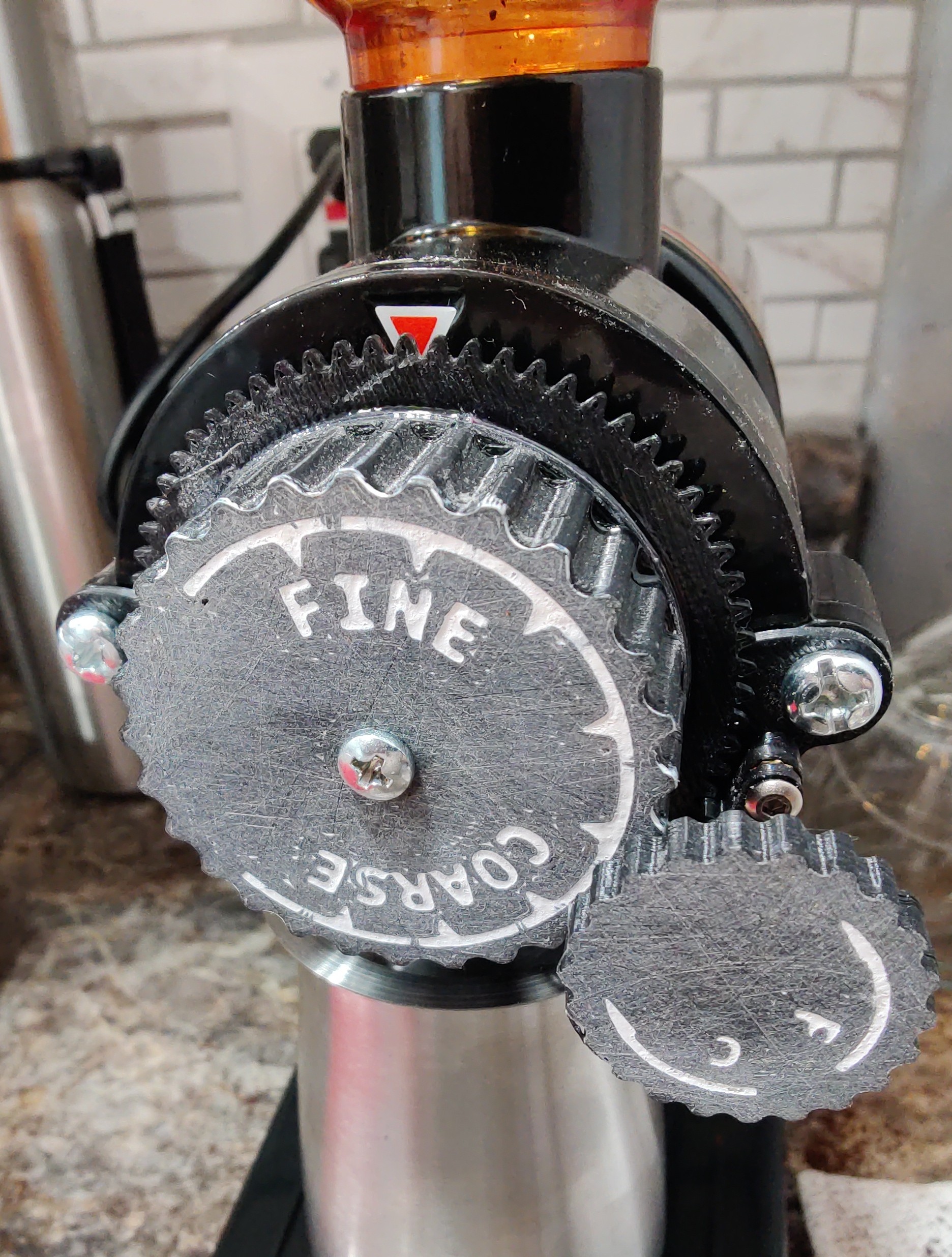 Fine Adjustment Coffee Grinder addon