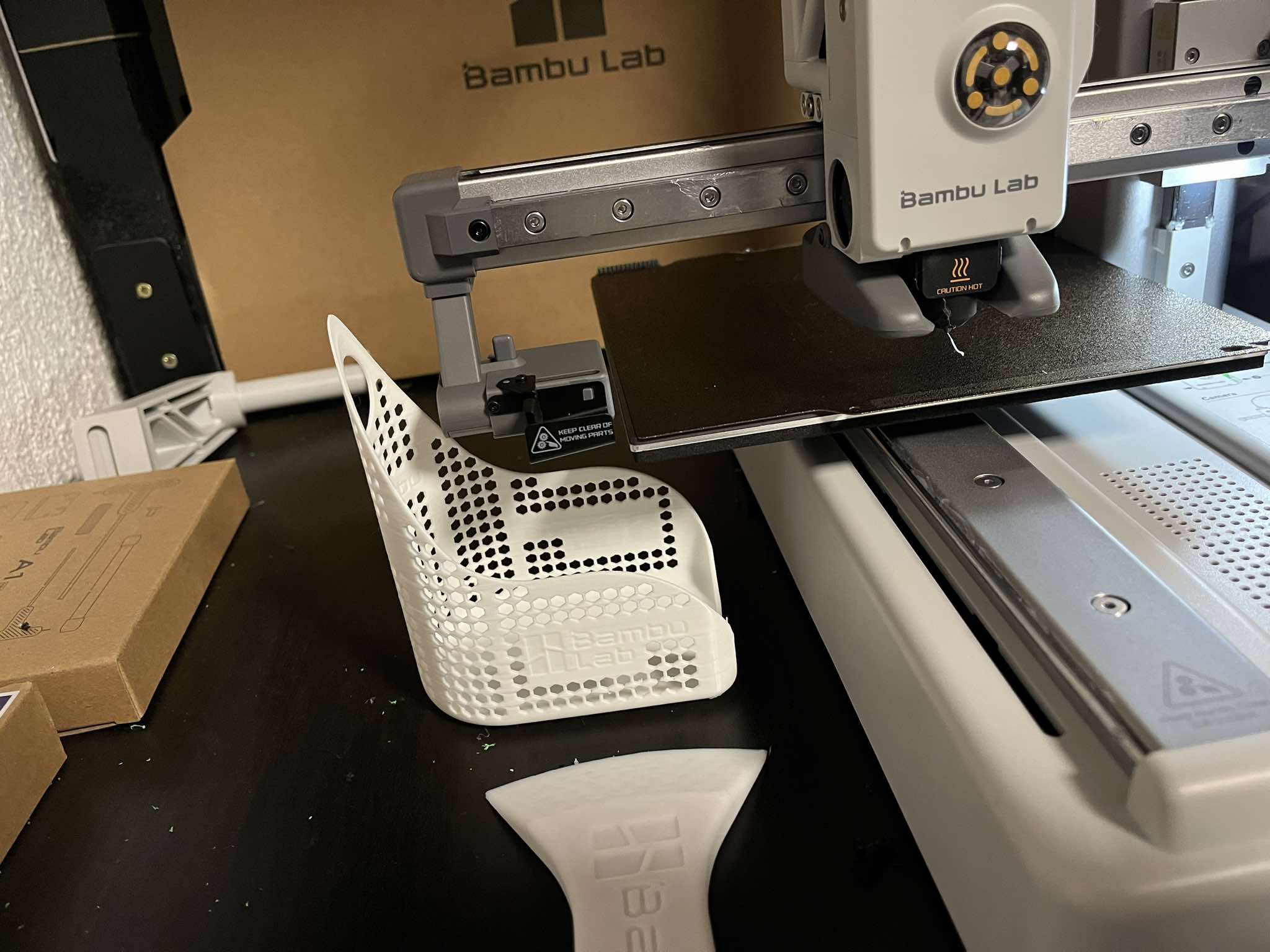 Bambulab A1 mini Poop Catcher Bin by Ainon3Dtisk Download free STL