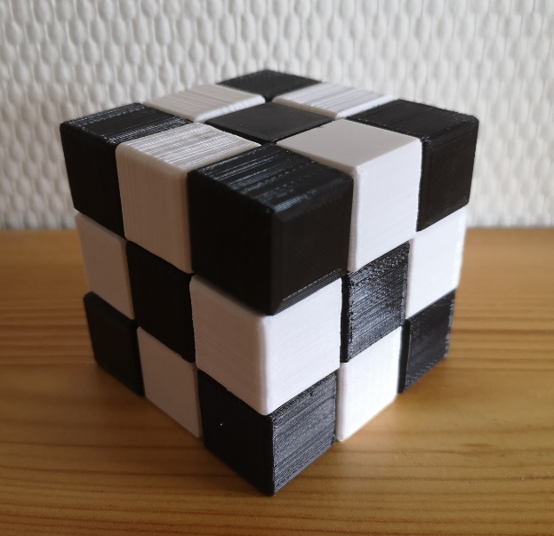 Rubber cube Puzzle