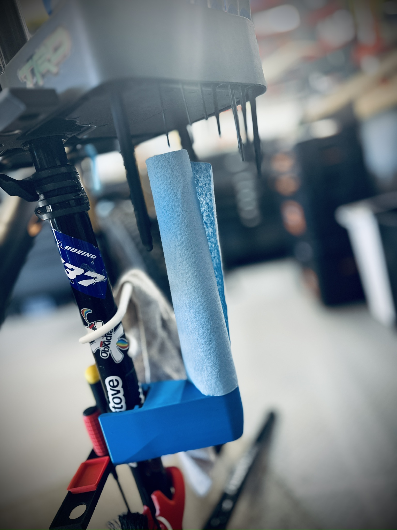 Towel Holder for Bike Stand / 38mm Pole Mount