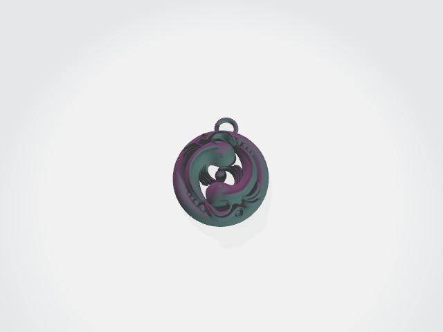 Zodiac Fish Key chain