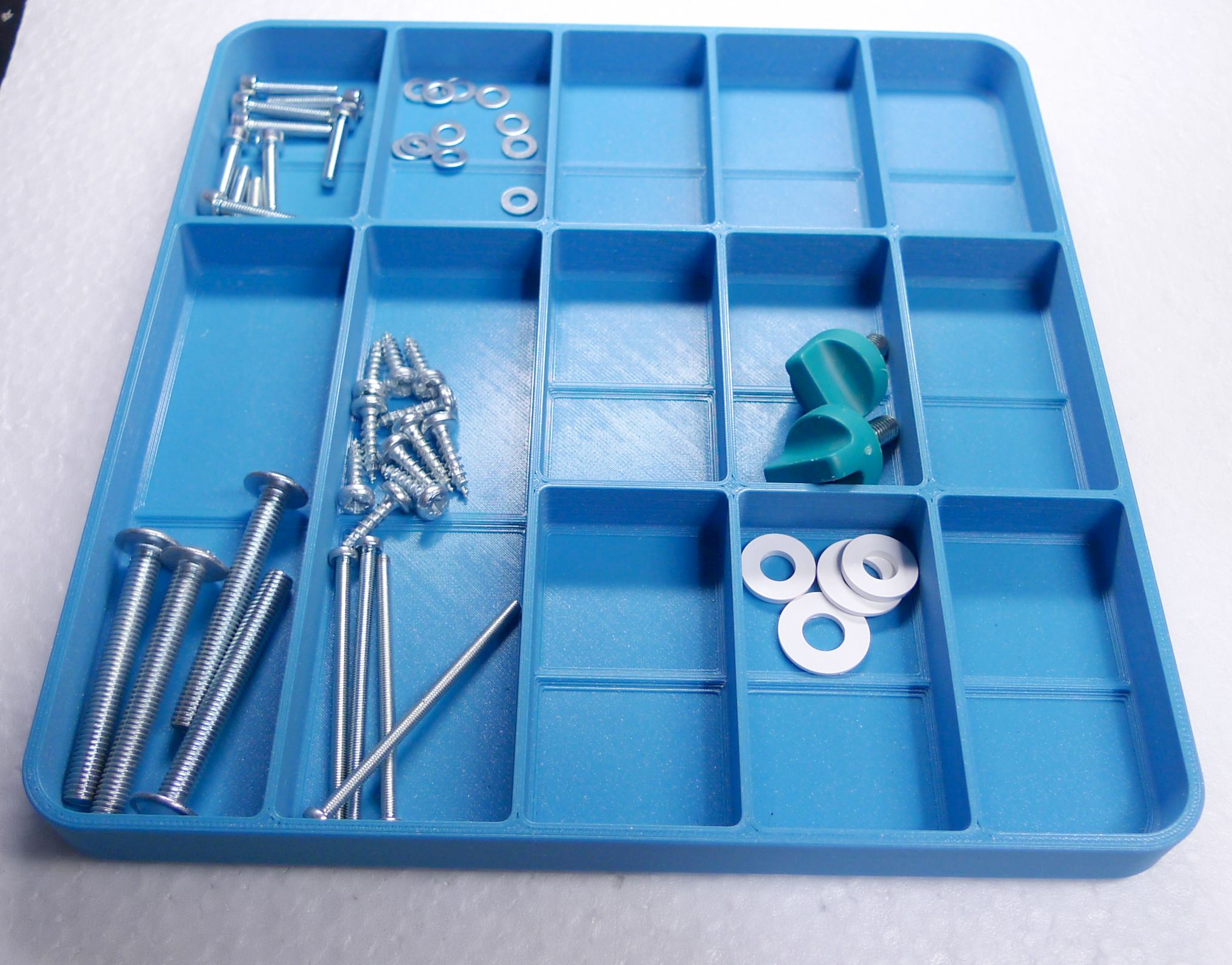 Small parts tray