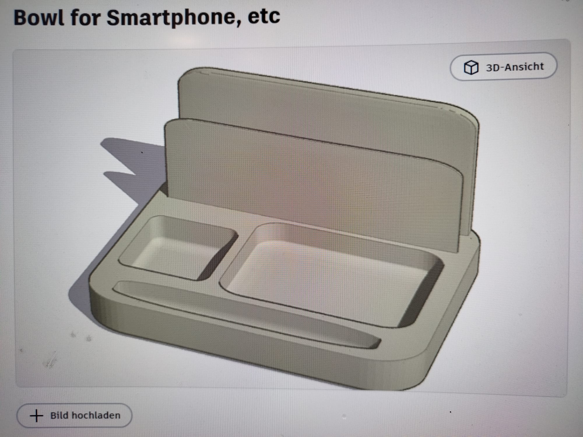 bowl for smartphone