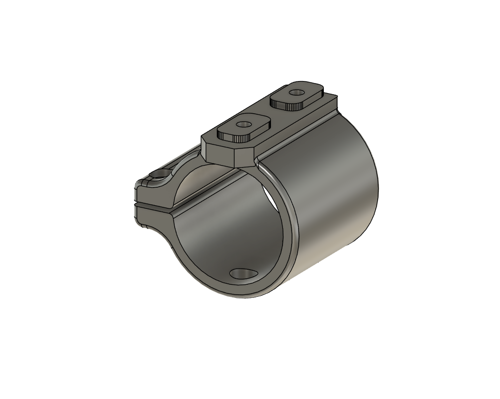 Low Profile 1in M-LOK Flashlight holder