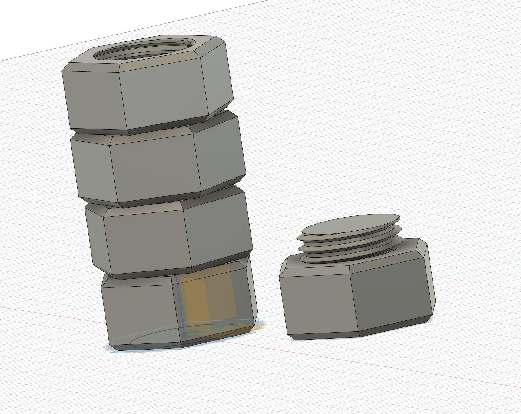 Pilbox Screw - Pastillero tuercas