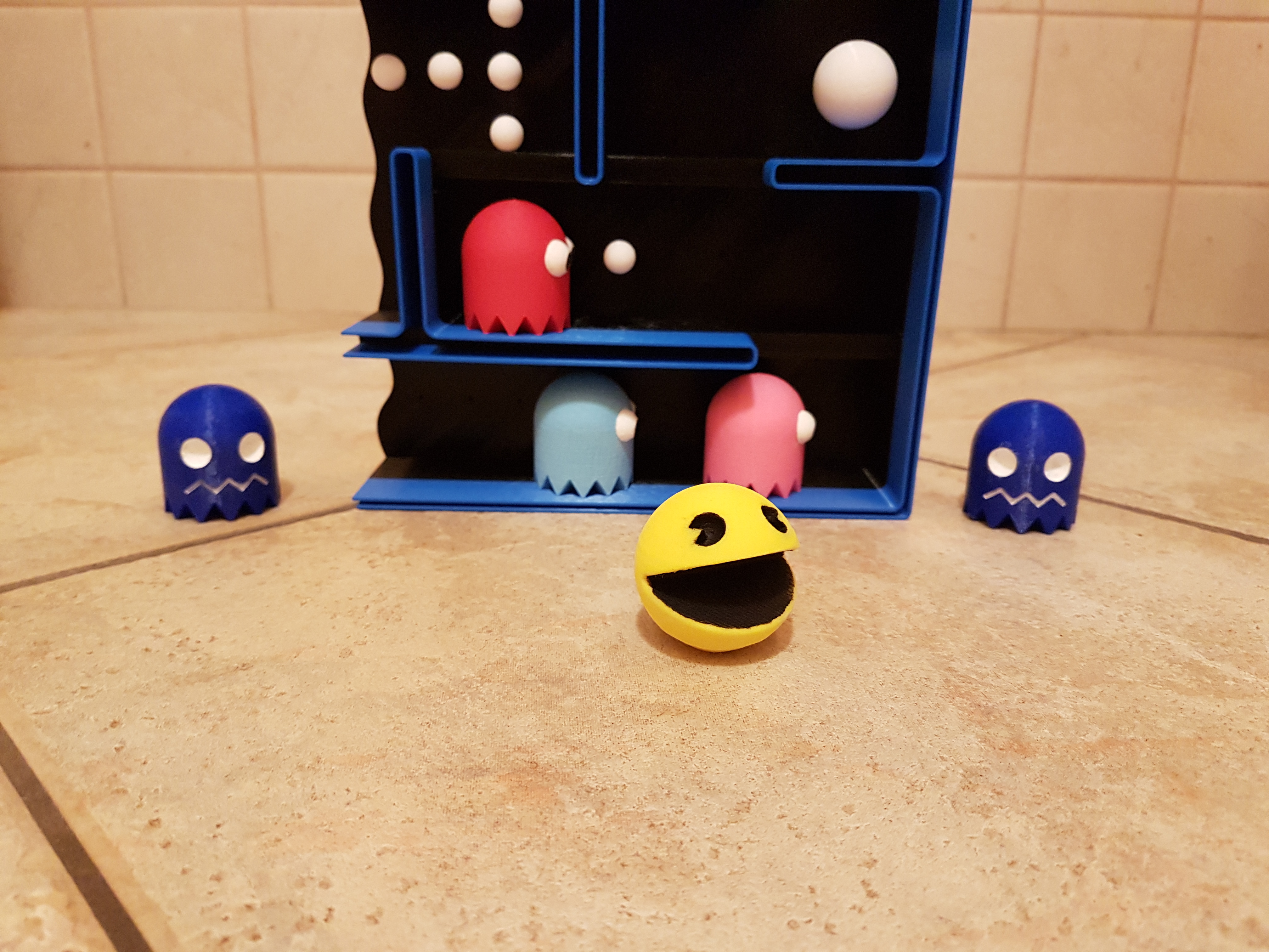 Miniatura 3 do modelo 3D Pac-Man (multicolor)