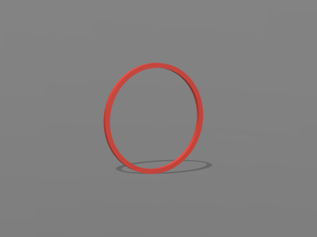 Honda lawn mower carb float bowl gasket.