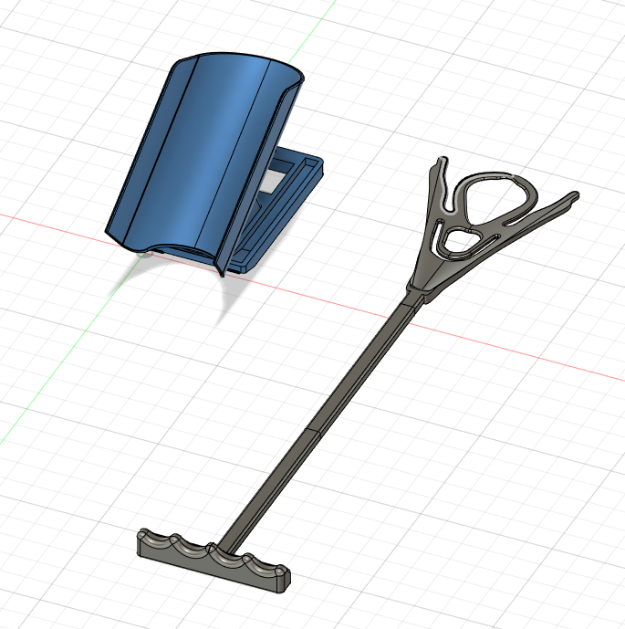 Sock aid / Sock slider helper with handle — thumbnail 2