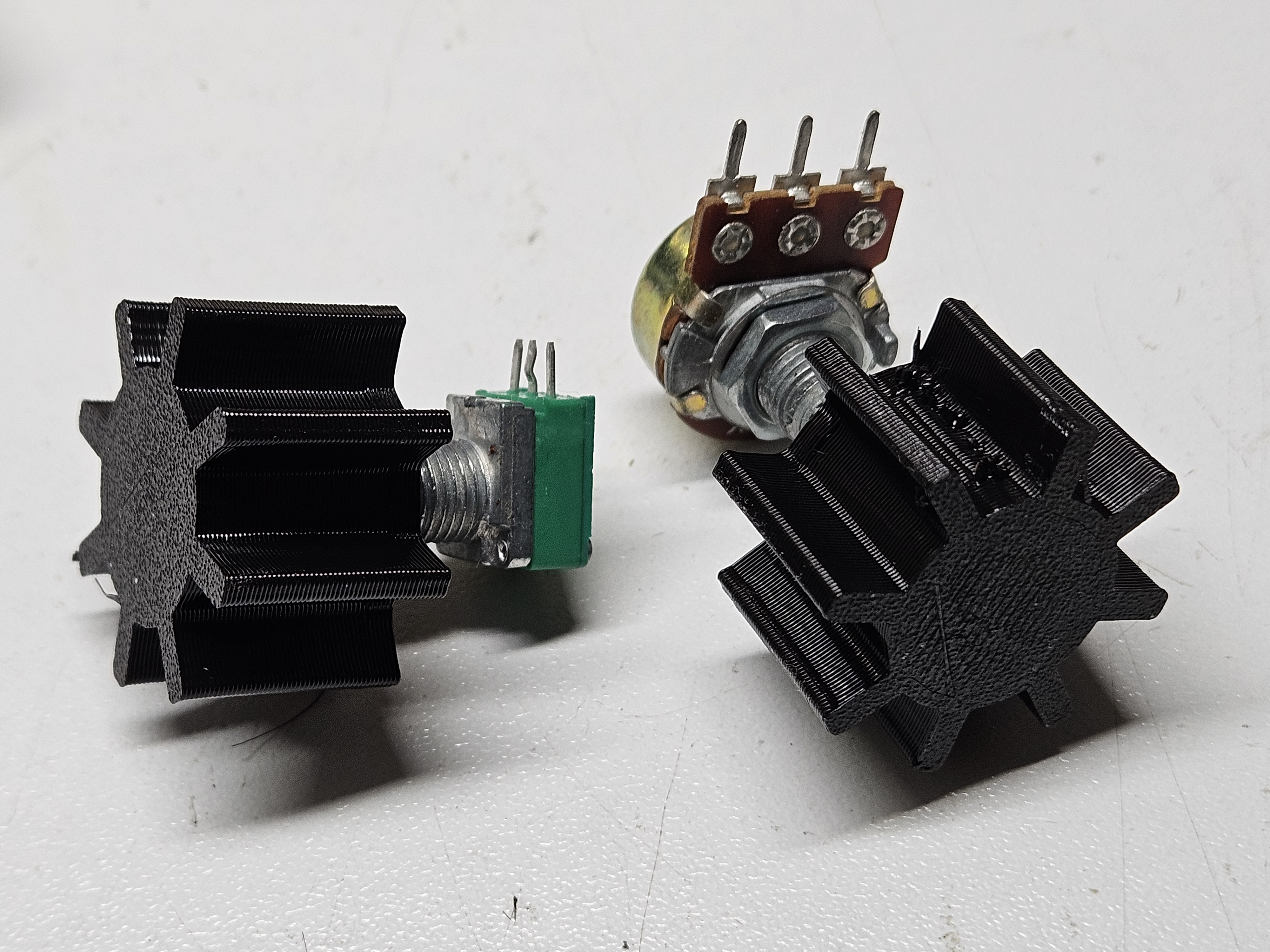 Potentiometer TPU knob by Sica Download free STL model