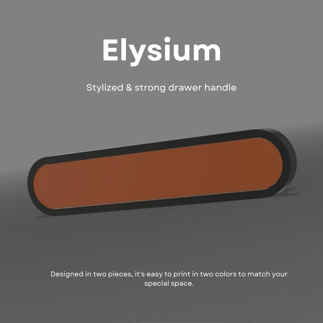 Elysium. Stilyzed & Strong Drawer Handle