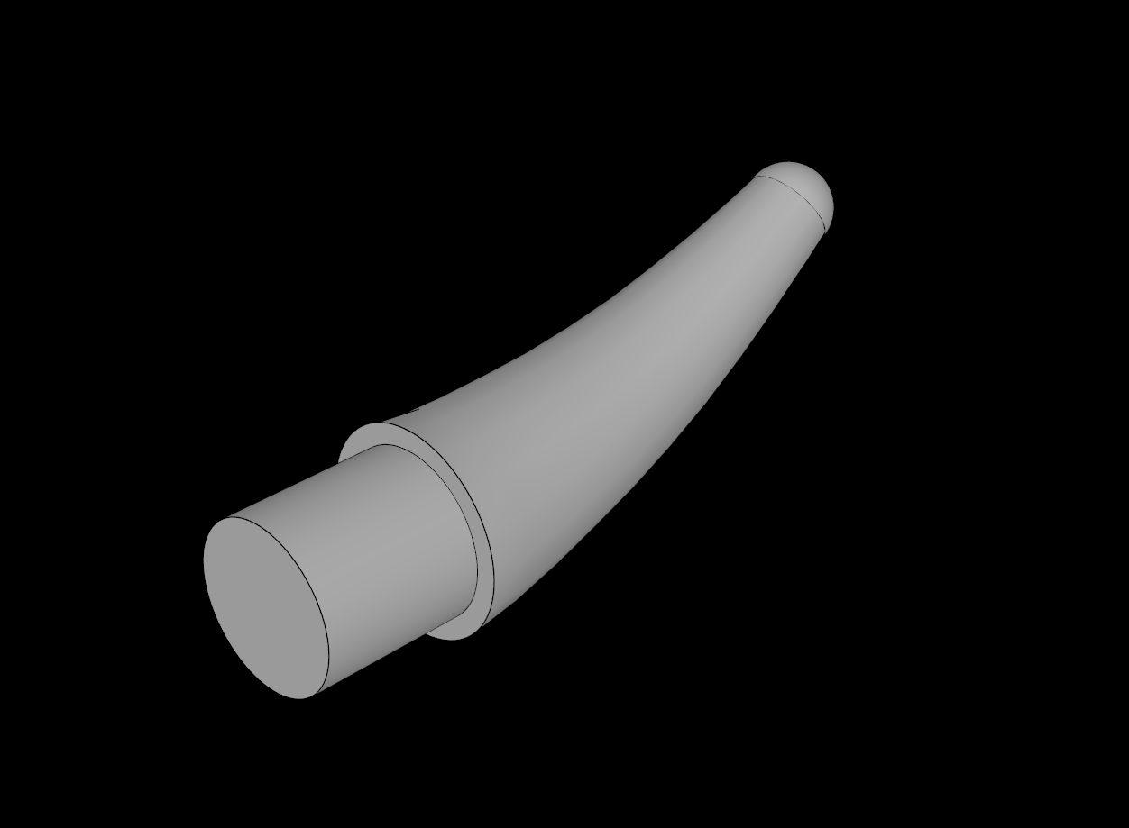 Lego Compatible (53451.dat) Minifig Helmet Viking Horn
