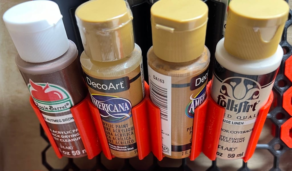 Multiboard 4 paint bottle 35mm holder