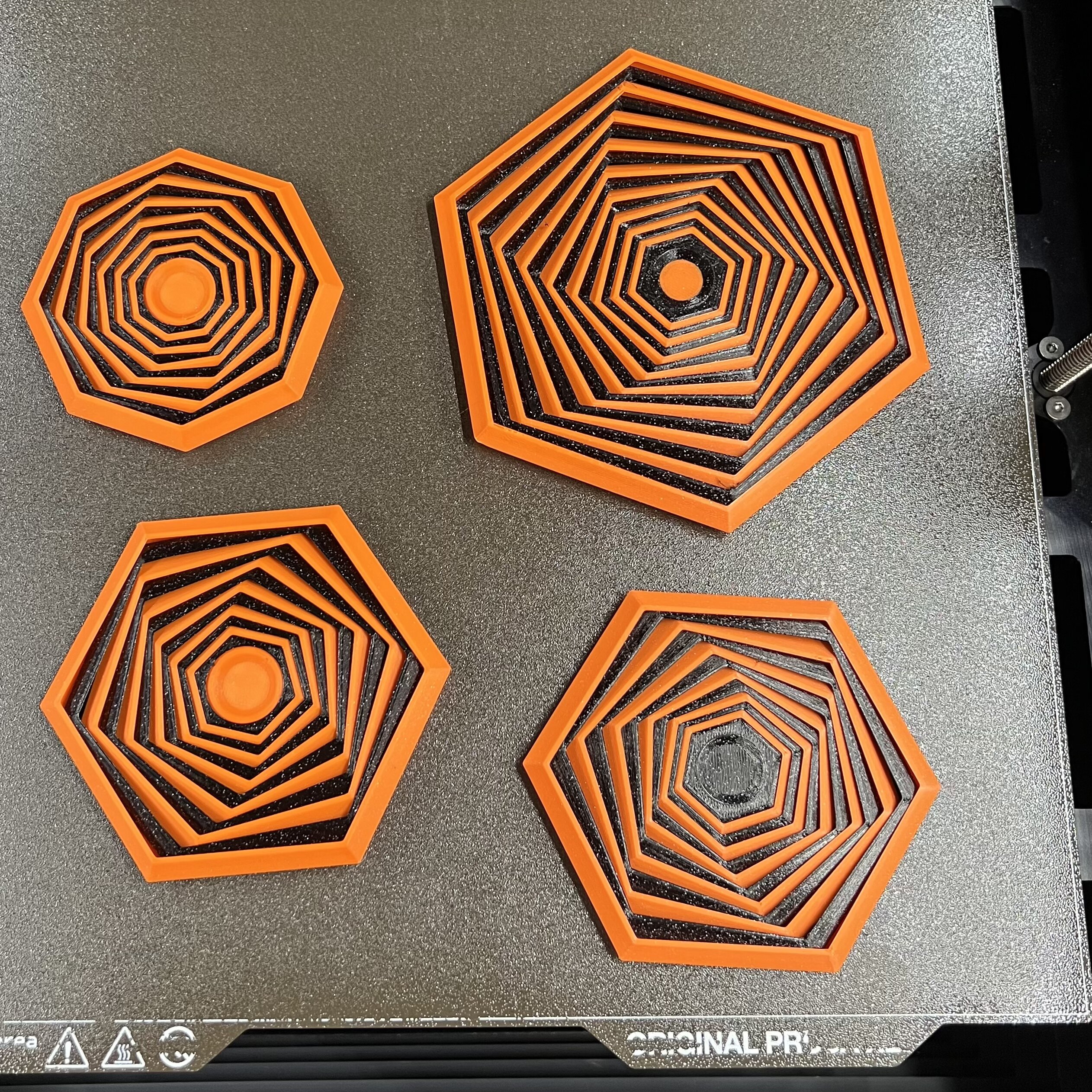 Yet Another (Parametric) Hexagon/Polygon Fidget