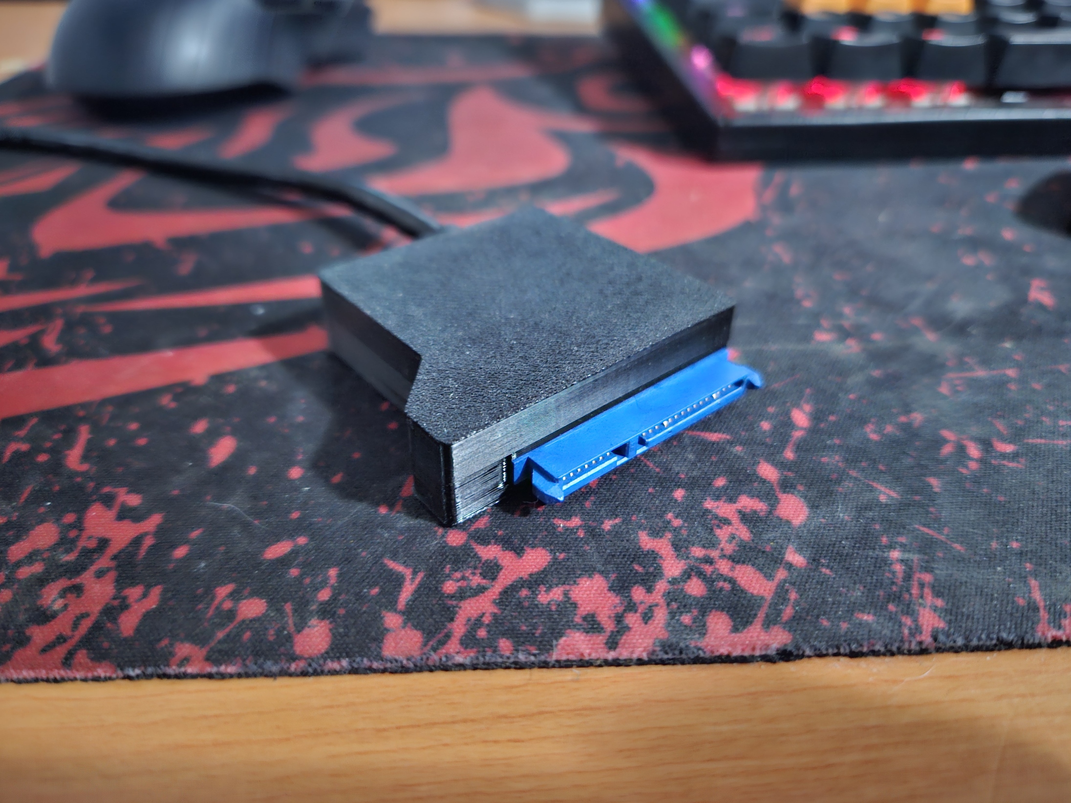 Case for SATA 22 pin to USB 3.0 adaptor