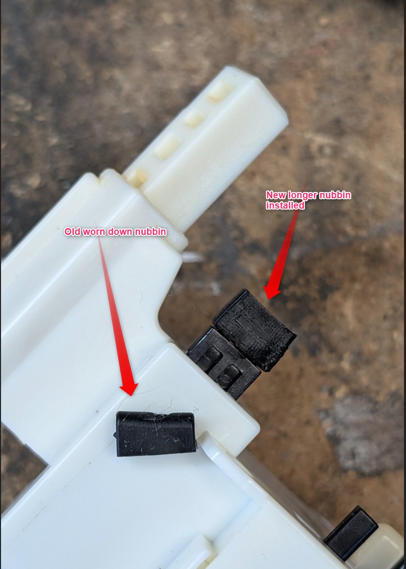 Mazda 6 Park sensor rubber nubbin