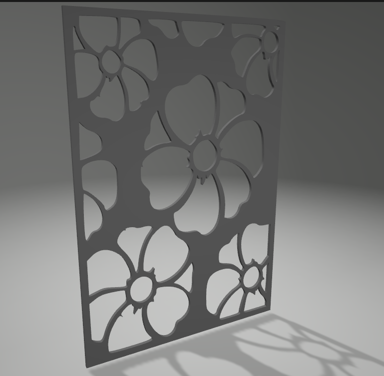 stencil  flowers — thumbnail 3