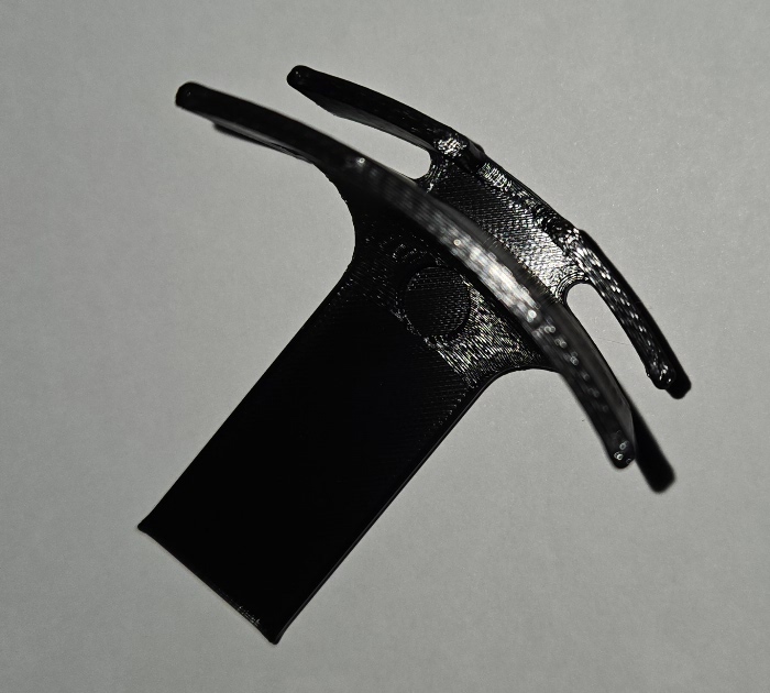 Modified Baseball Hat Button Hanger