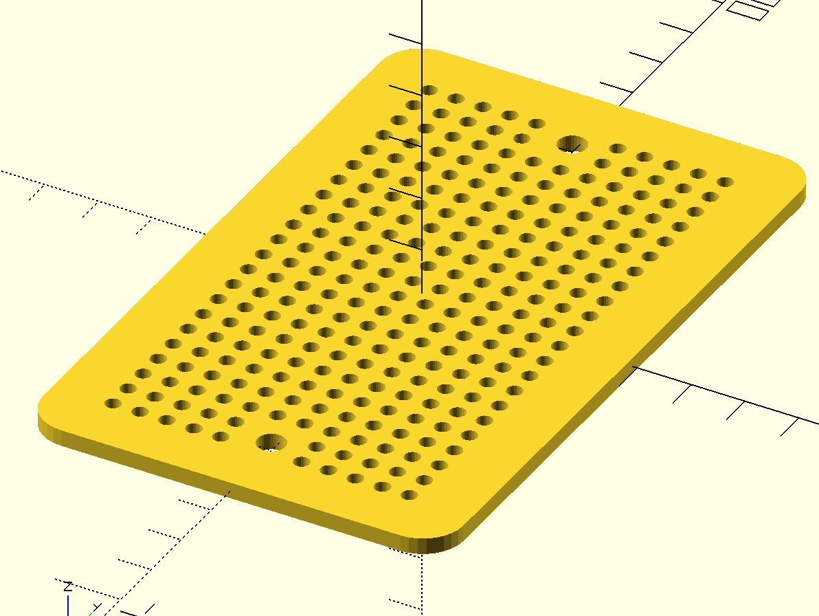 Zulkit 5.9 x 3.9 x 2.8 inch Enclosure Interior Mounting Plate