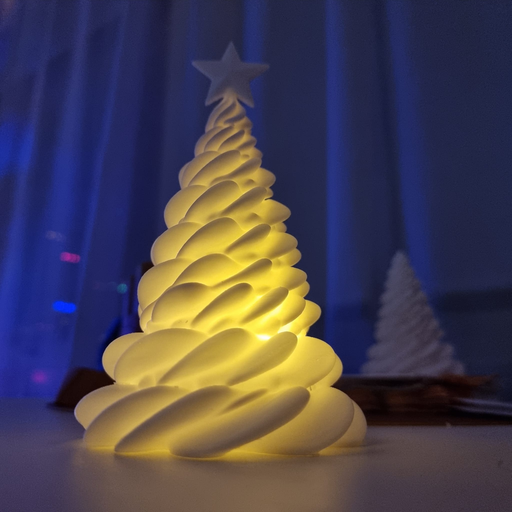Led tealight Christmas tree decoration