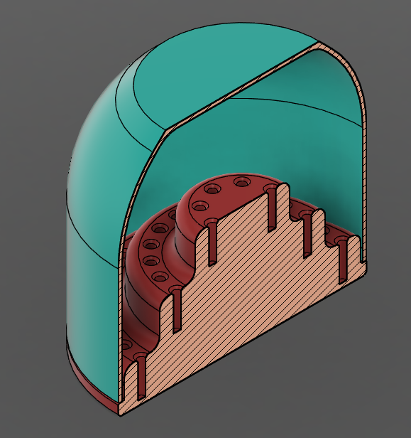 Holder for nail cutters - Stojánek na frézy na nehty