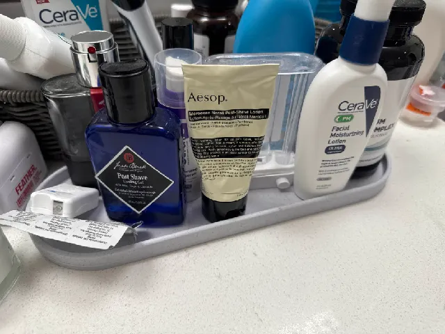Bathroom Vanity Organizer Tray