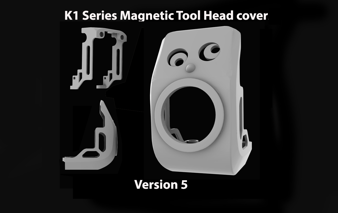 K1 Series Quick release magnetic tool head cover.