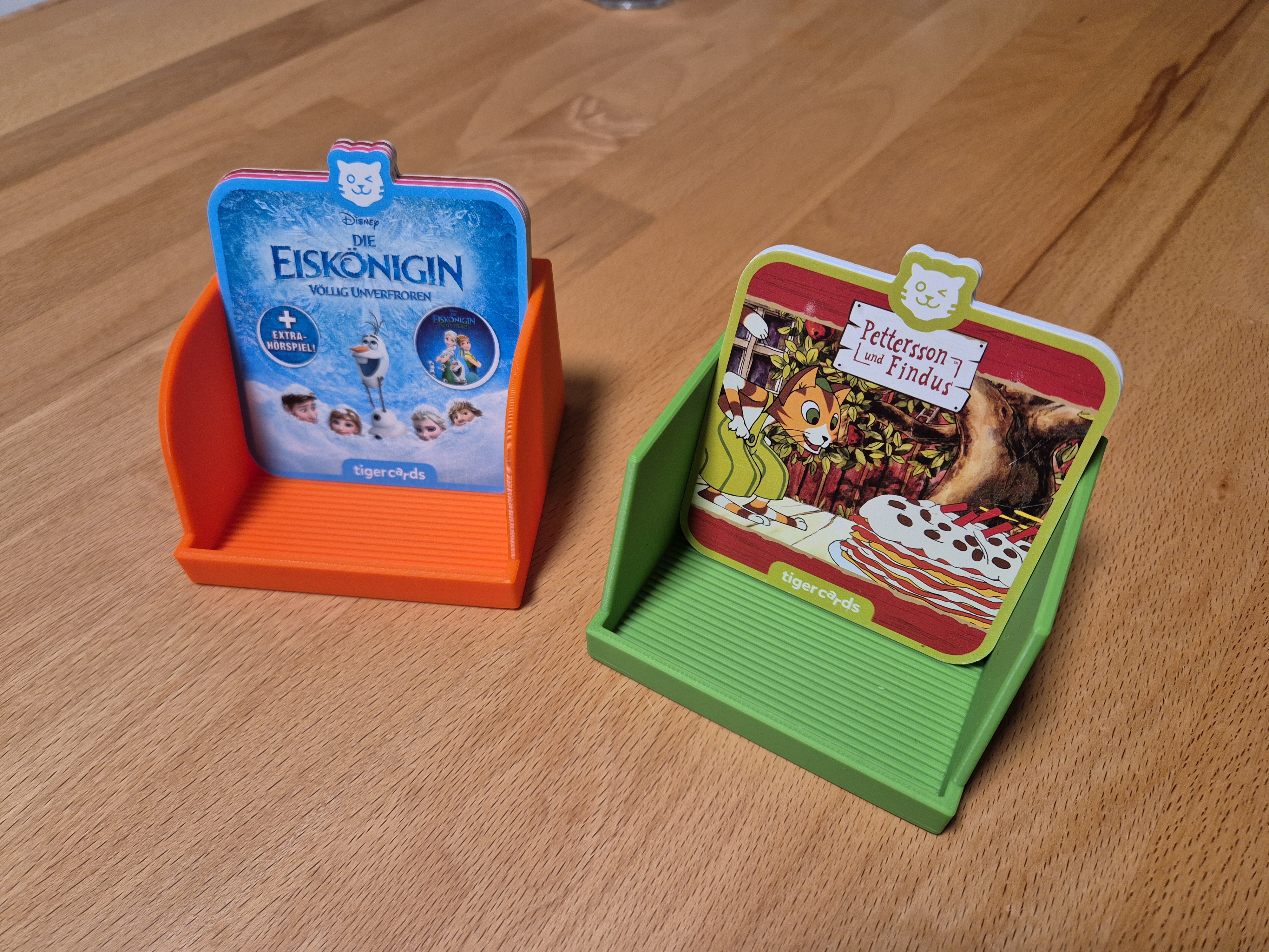 Tigercard holder for Tigerbox cards