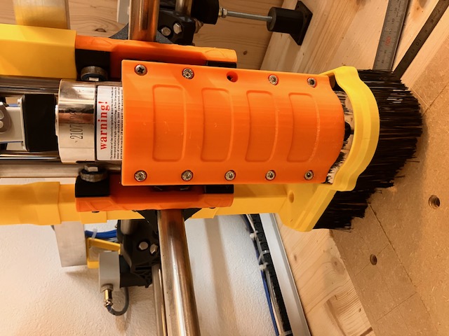 MPCNC Absaugschuh für 1,5kw Spindel