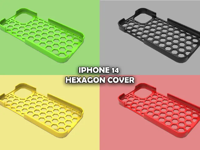 Iphone 14 - Hexagon design