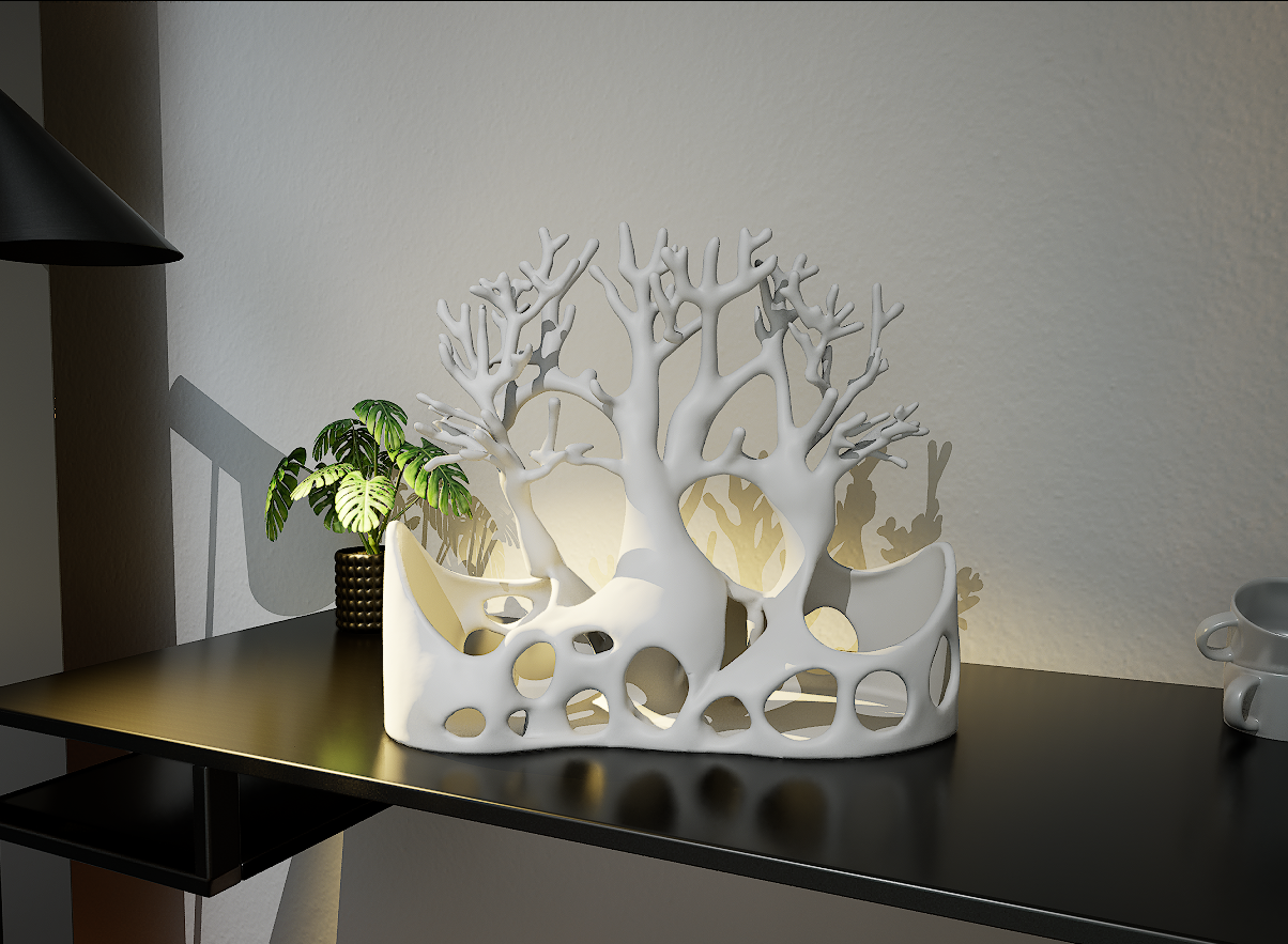 Miniatura 3 do modelo 3D Tree Branch Organizer
