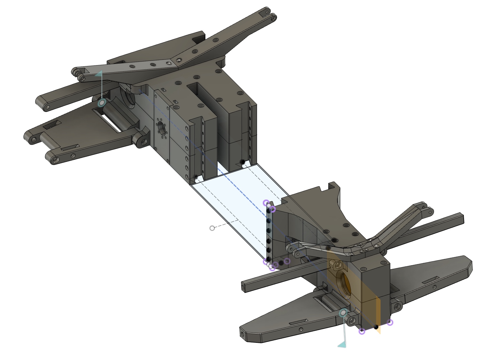 *WORK IN PROGRESS* 1/5 scale RC Car 4x4 with belt drive, fully printed