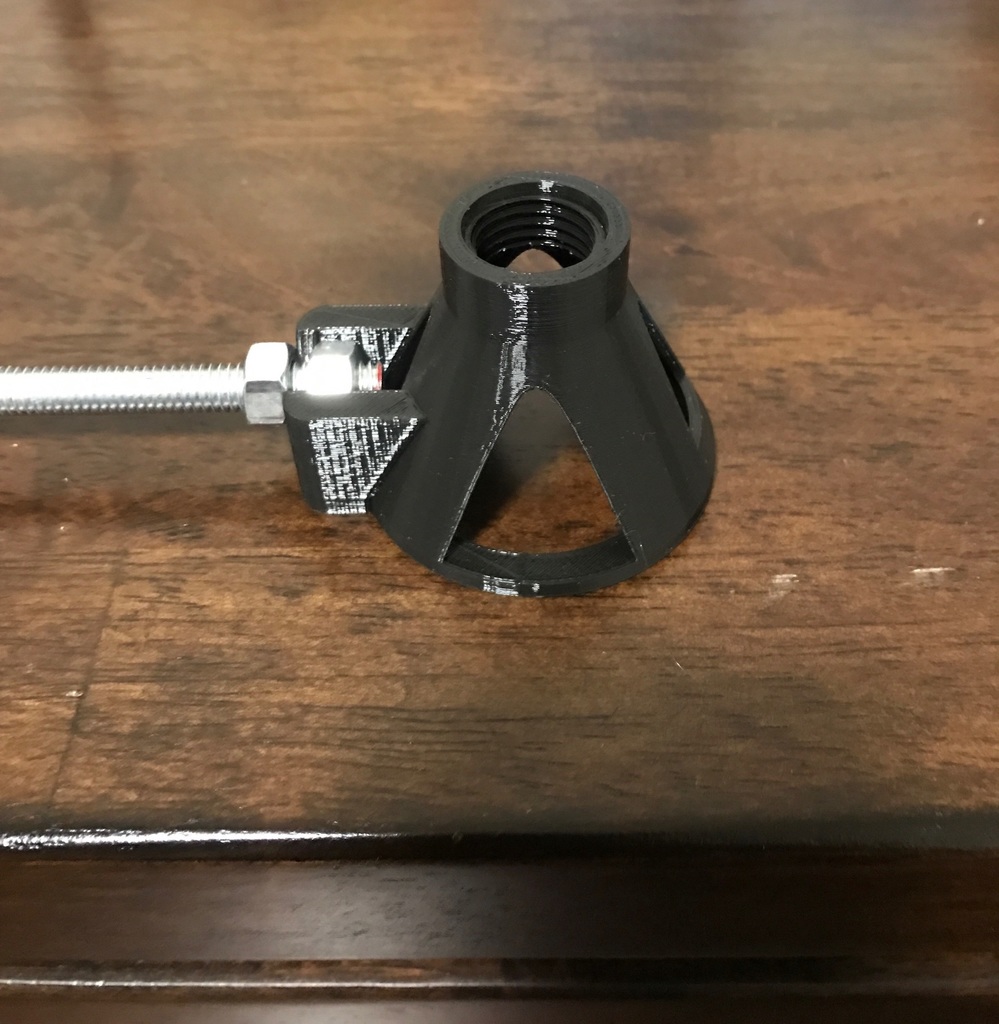 Dremel Circle Cutter screw on by LB Download free STL model