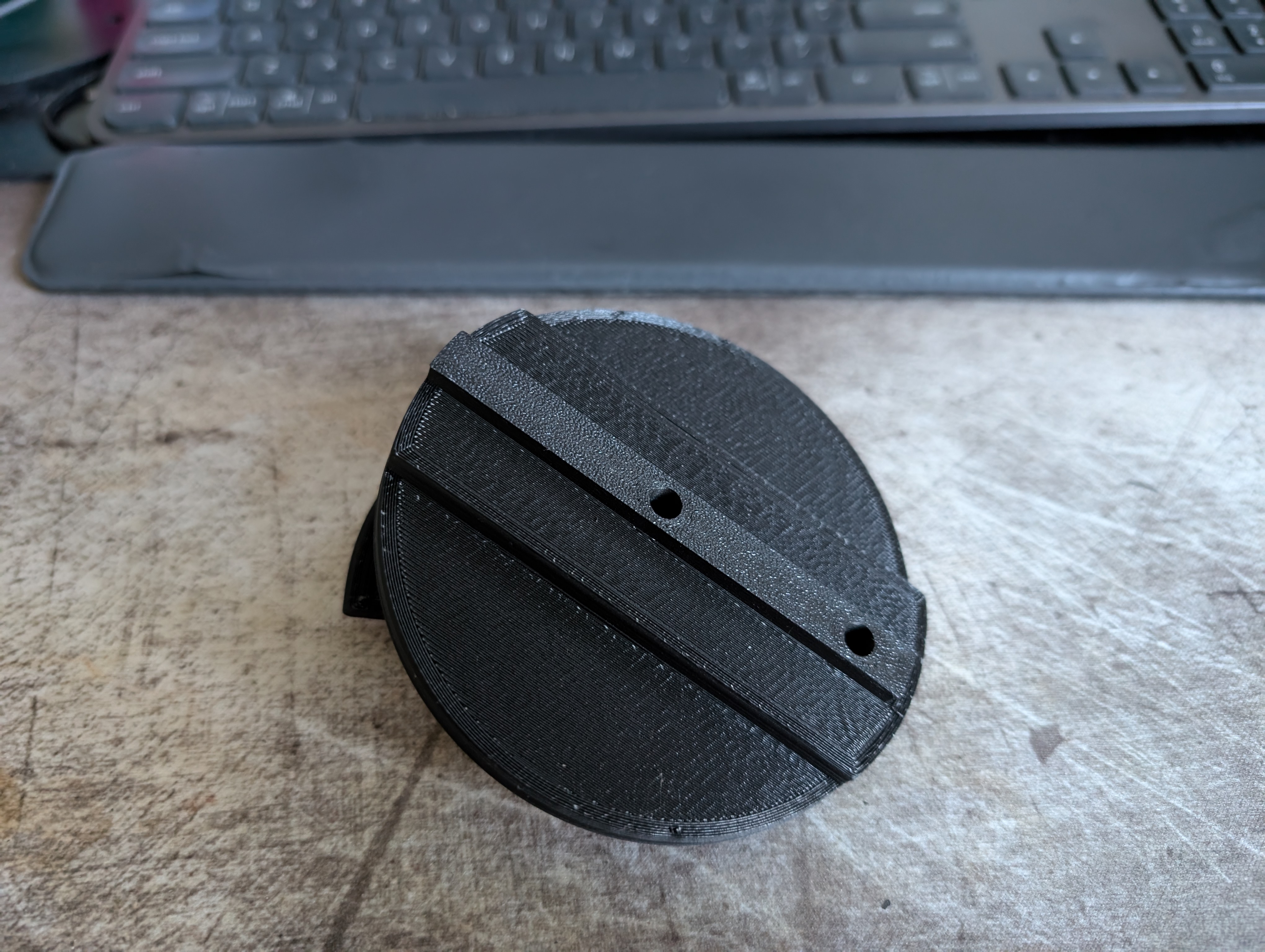 Miniatura 3 do modelo 3D Pimax Crystal Controller holder for SimRig