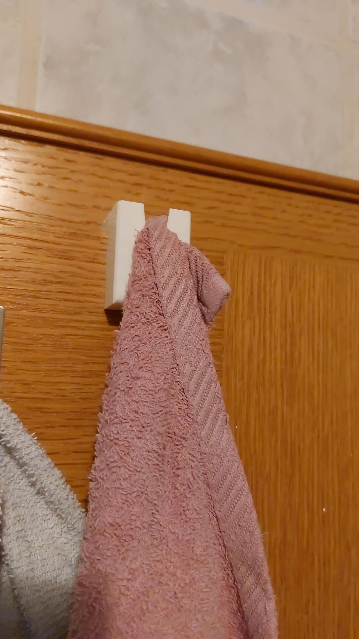 towel holder for 14mm thick doors