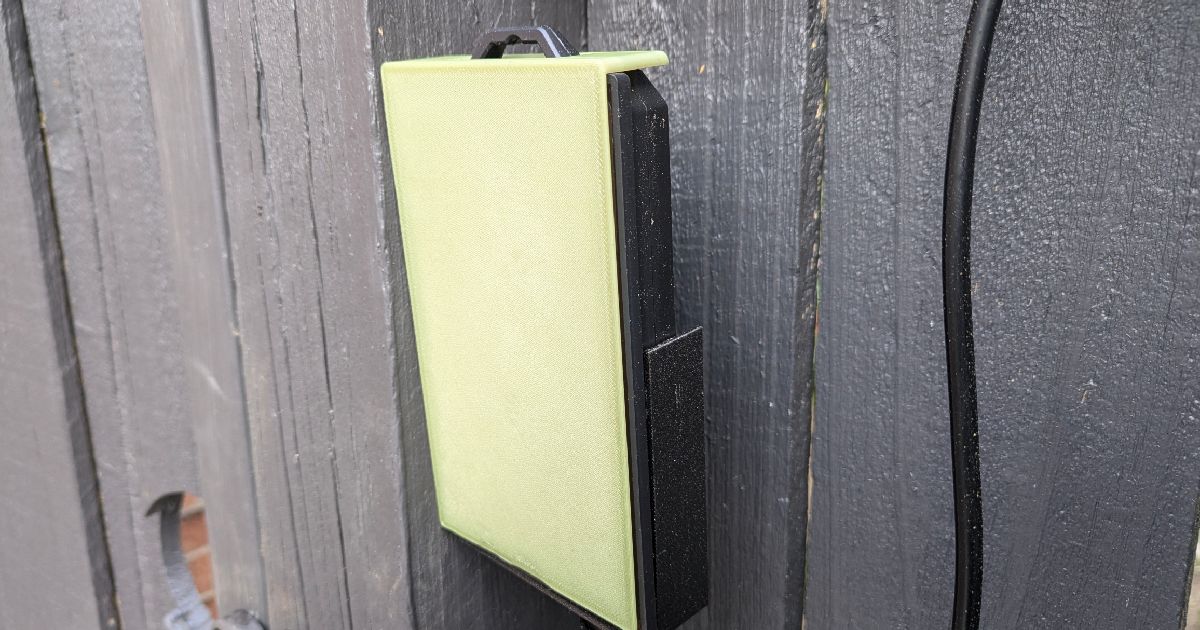 Outdoor light solar panel blocker by SteveW91 Download free STL model