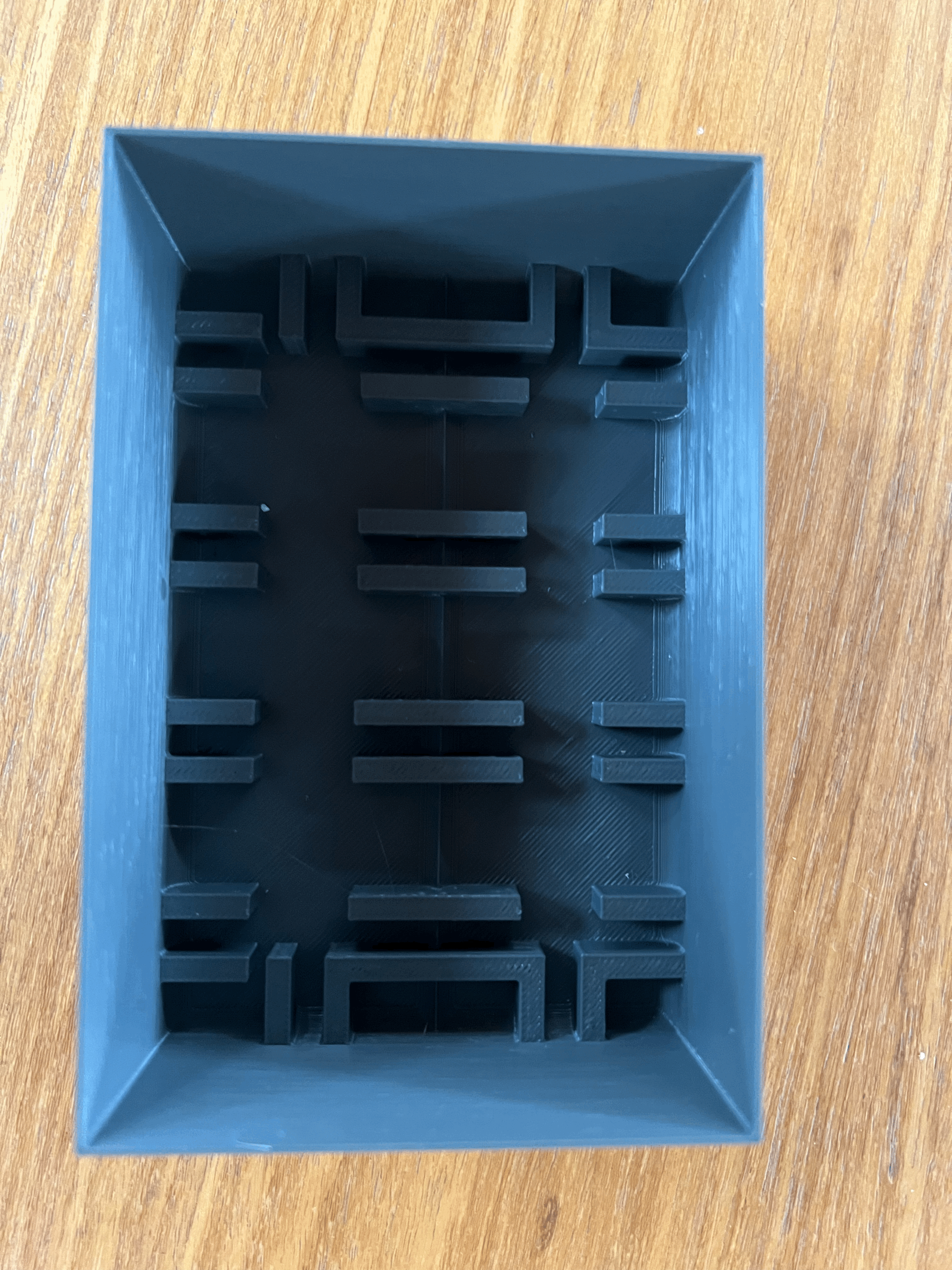 Miniatura 5 do modelo 3D Cable Organizer with gridfinity base