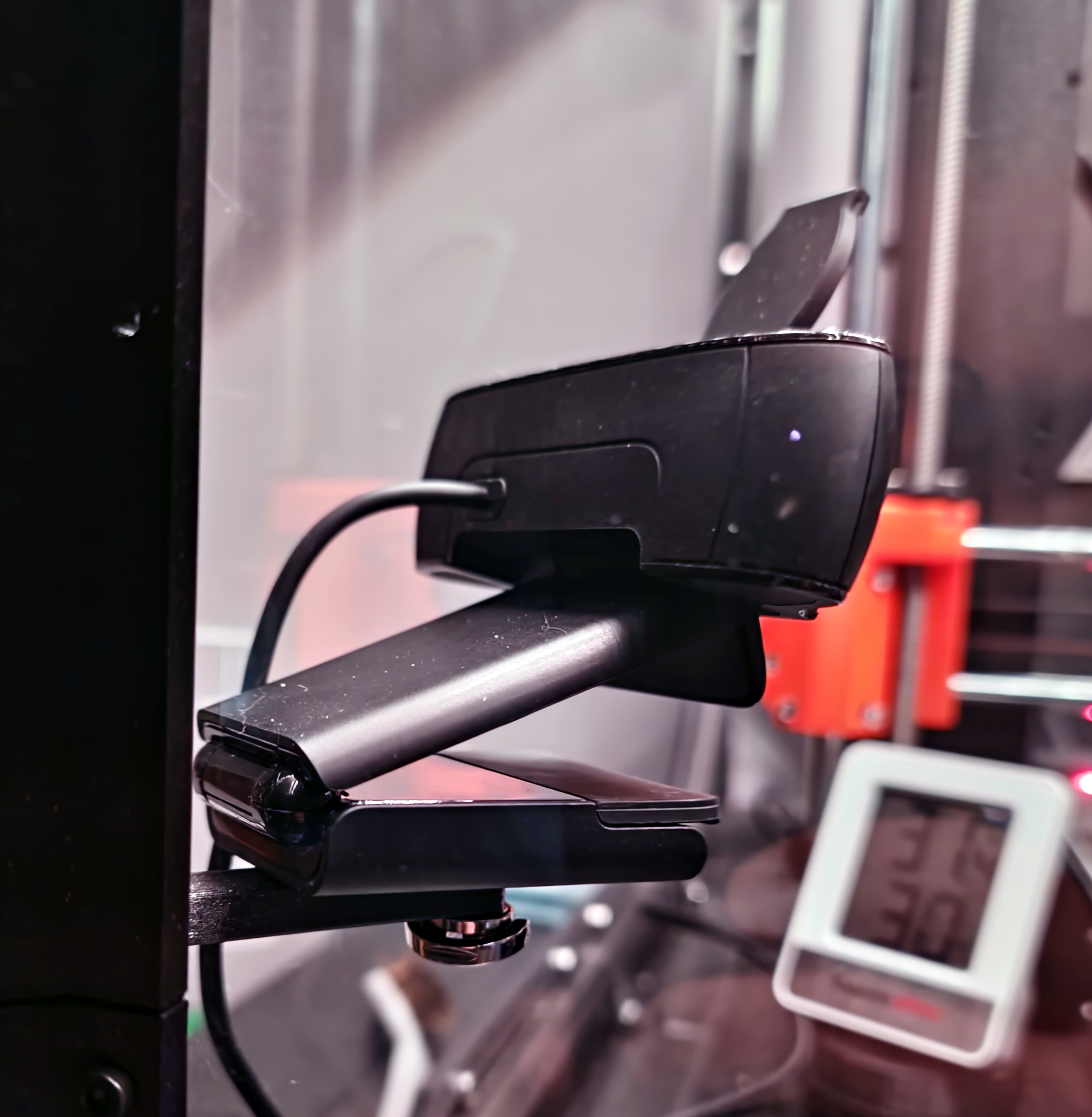 Logitech Webcam C930e mount for PrintClosure — miniatura 2