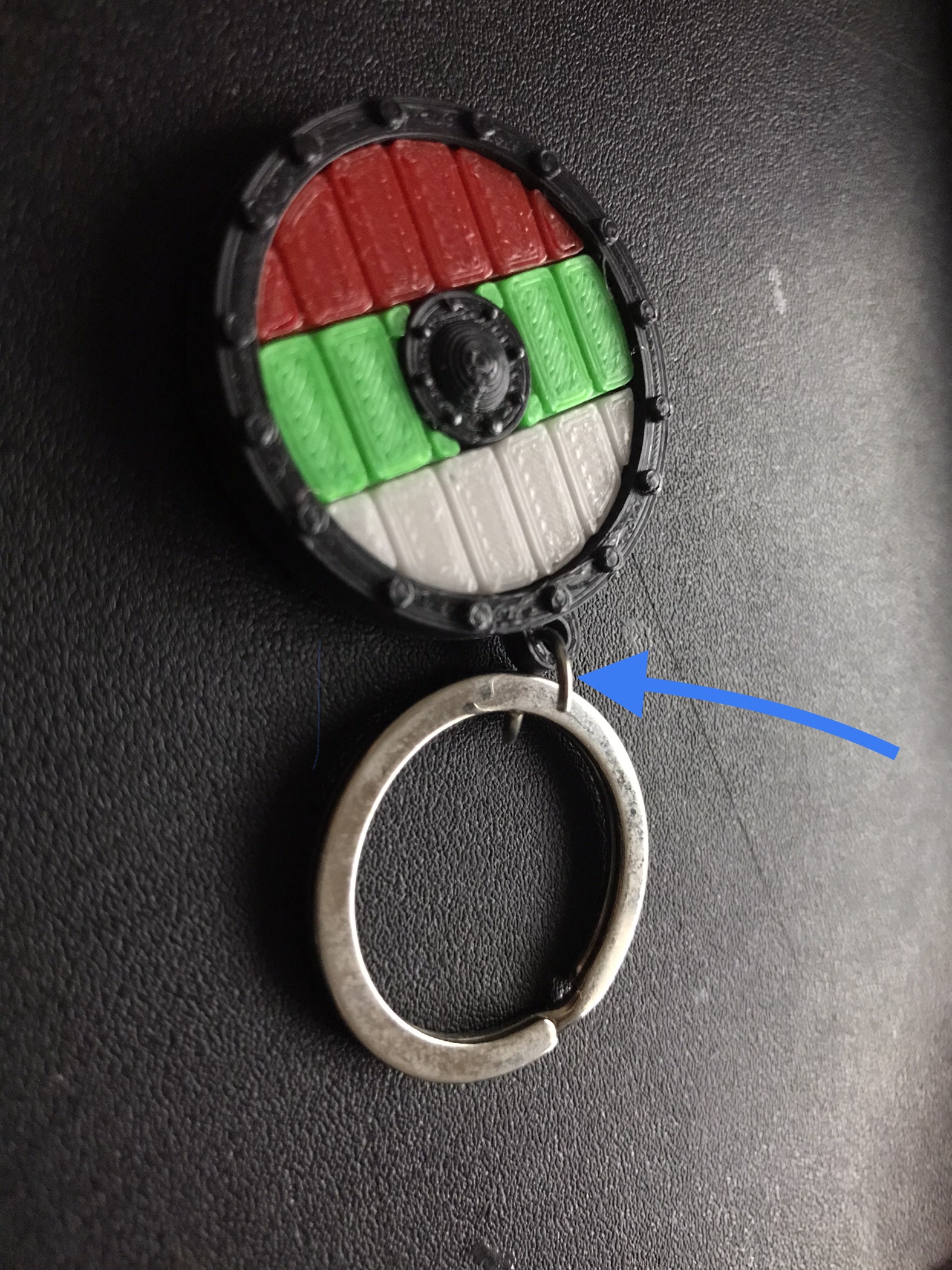 Viking Shield Keyring — miniatura 4