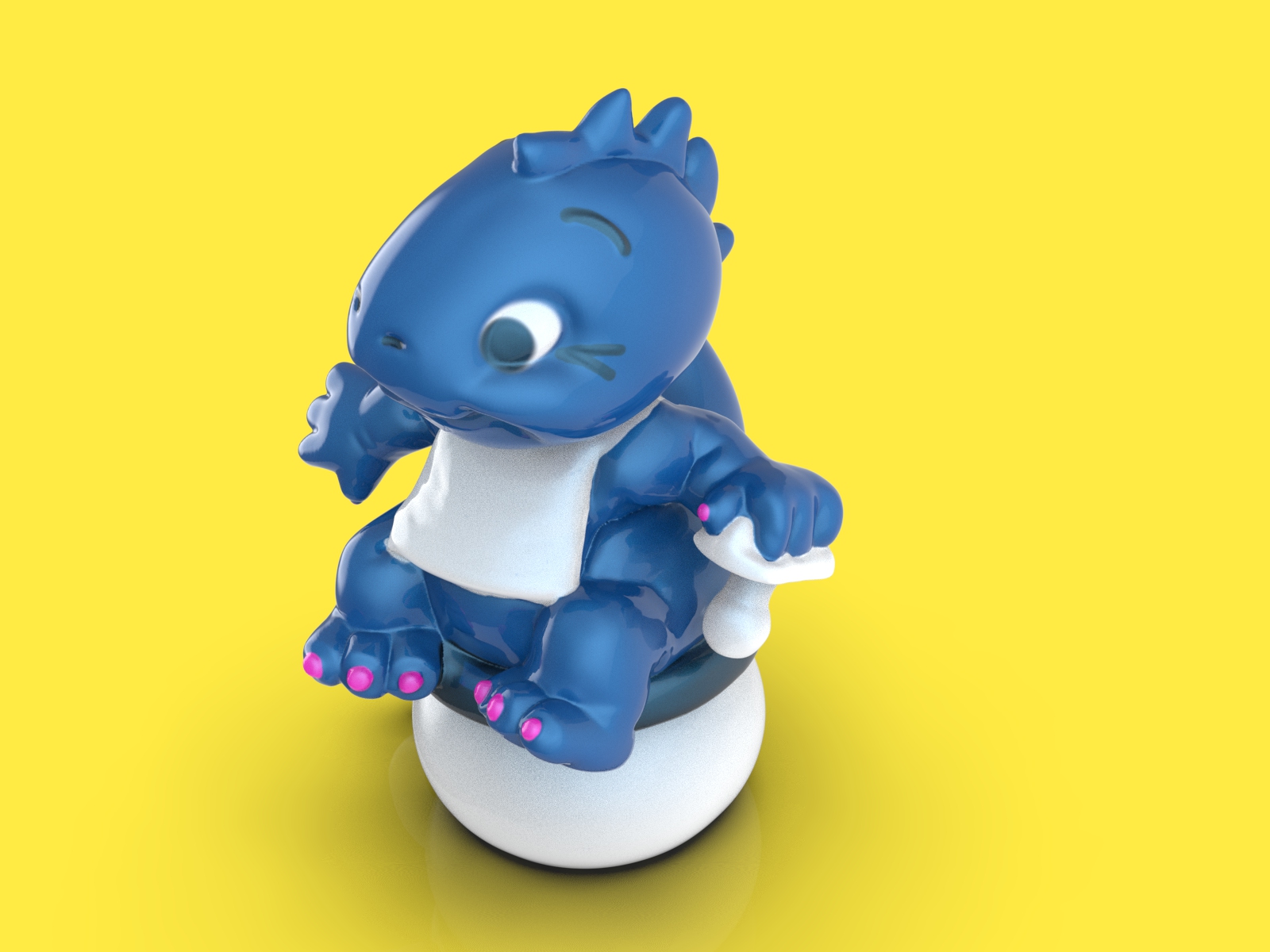 Baby Dragon Surprise Egg Figurine
