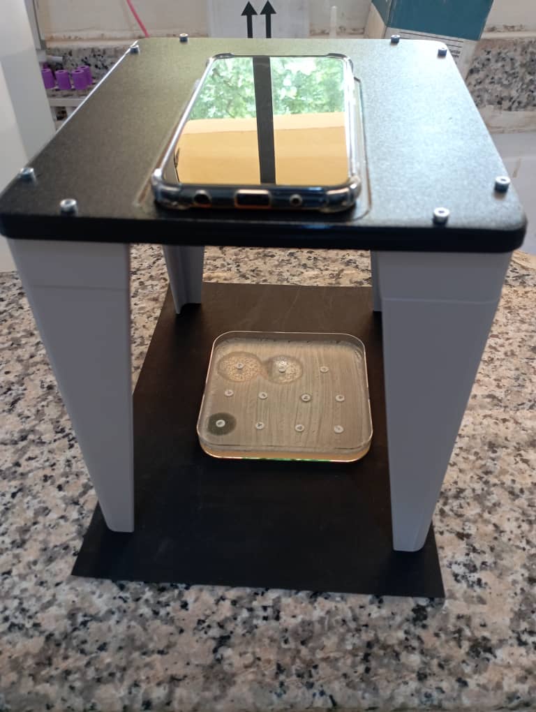 Mobile scanner holder (laboratory)