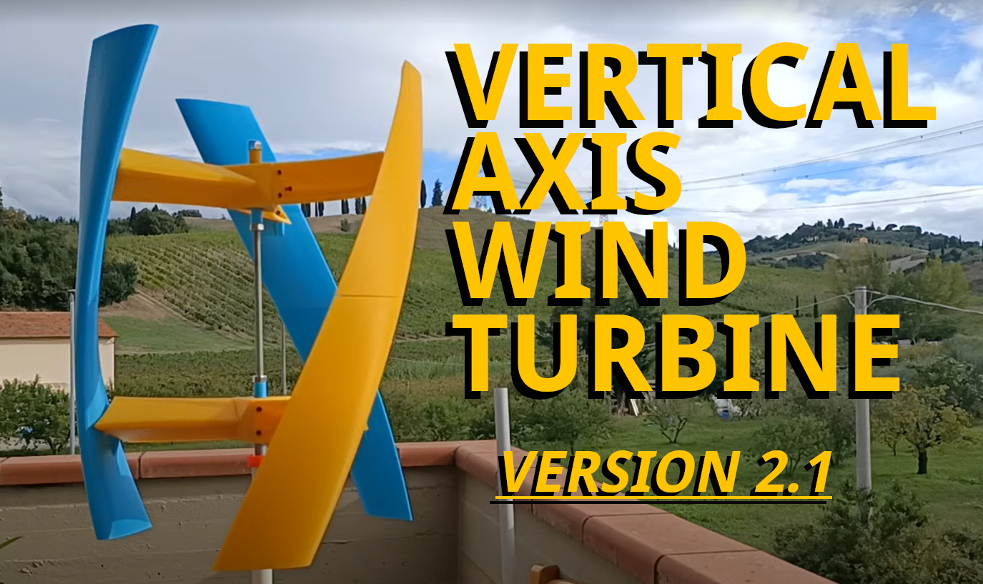 Vertical Axis Wind Turbine Project Aeolus V2.1