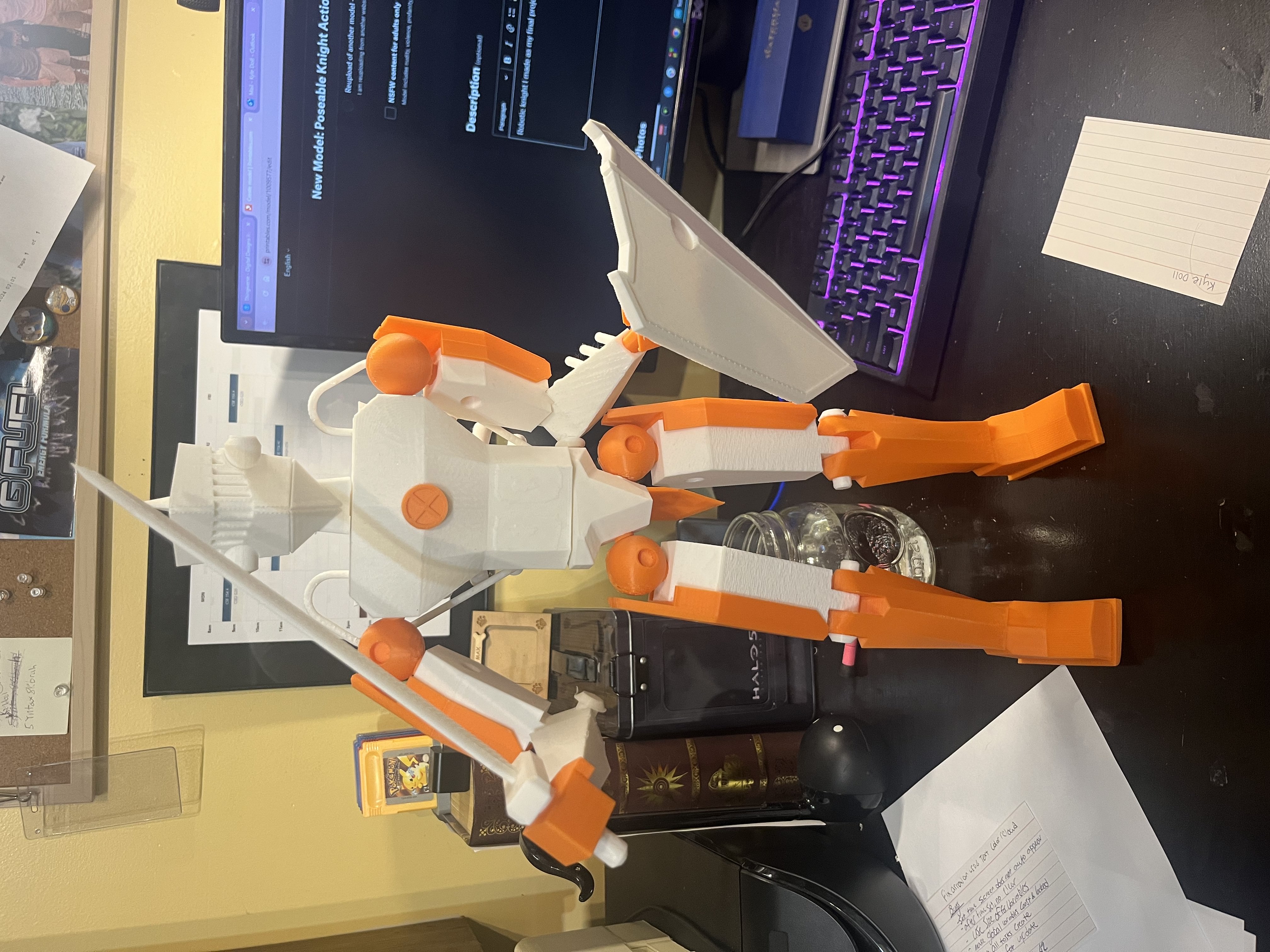 Poseable Knight Action Figure