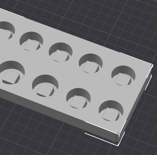 Gridfinity harbor freight 3/8 in drive socket set holder