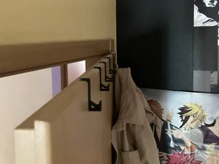 Door-mounted coat rack by Roiku | Download free STL model | Printables.com